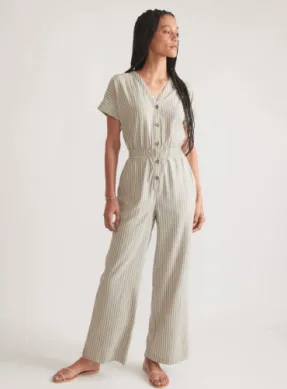 Marine Layer Women's Lia Wide Leg Jumpsuit