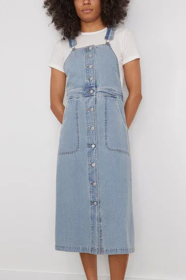 Marion Denim Overall Dress