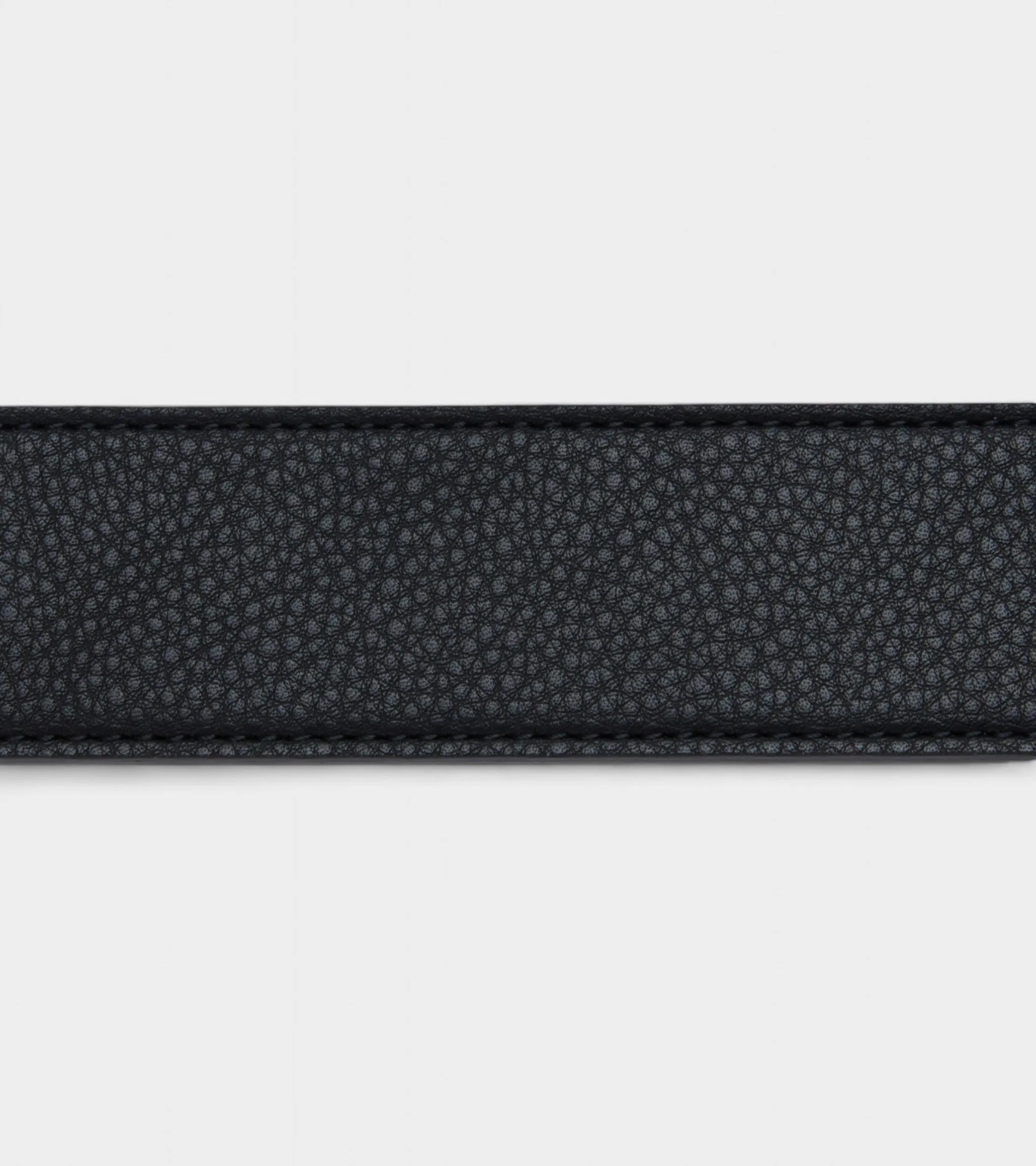 Marley Vegan Bio-Based Bamboo Classic belt in black