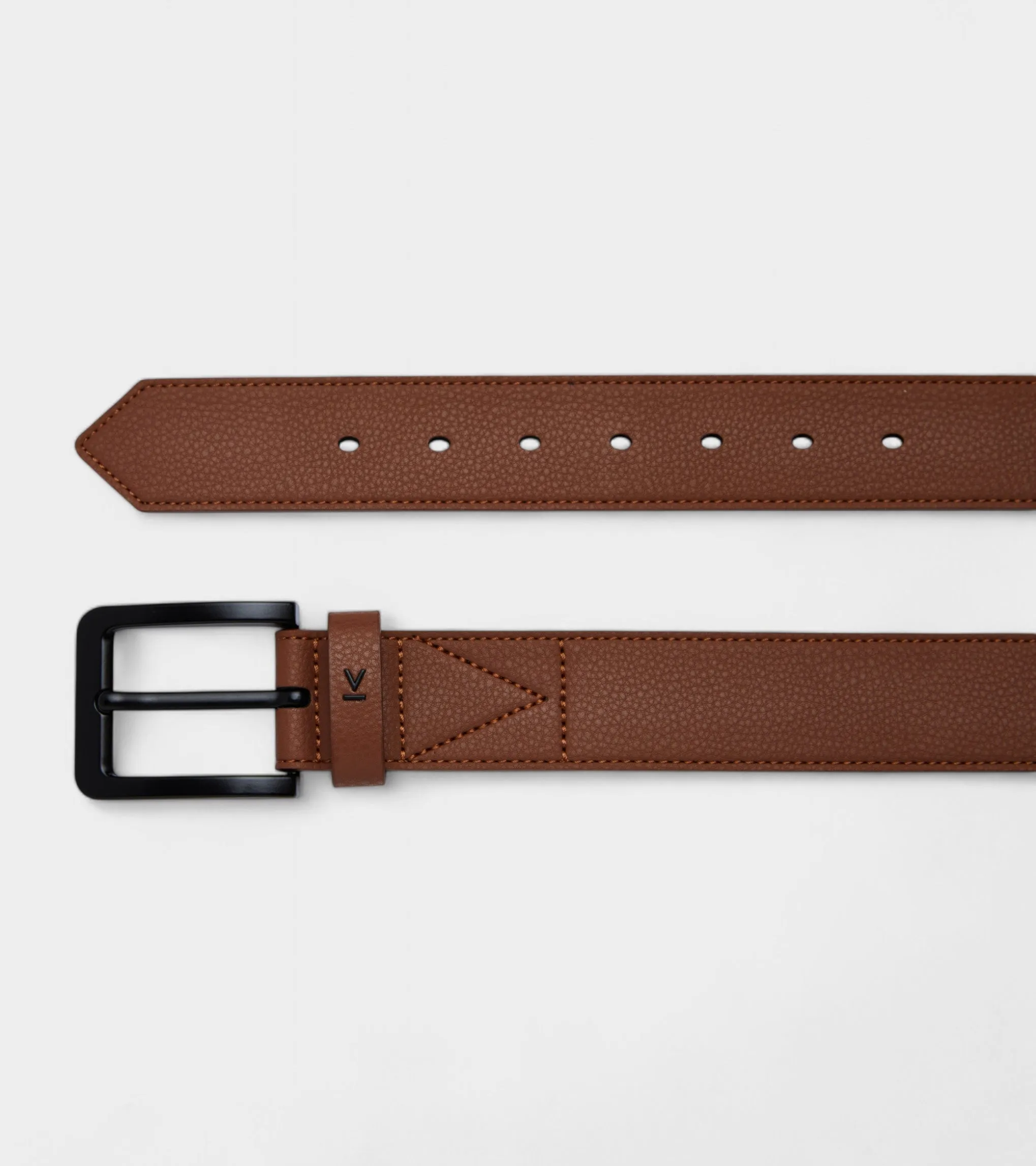 Marley Vegan Bio-Based Bamboo Classic belt in brown