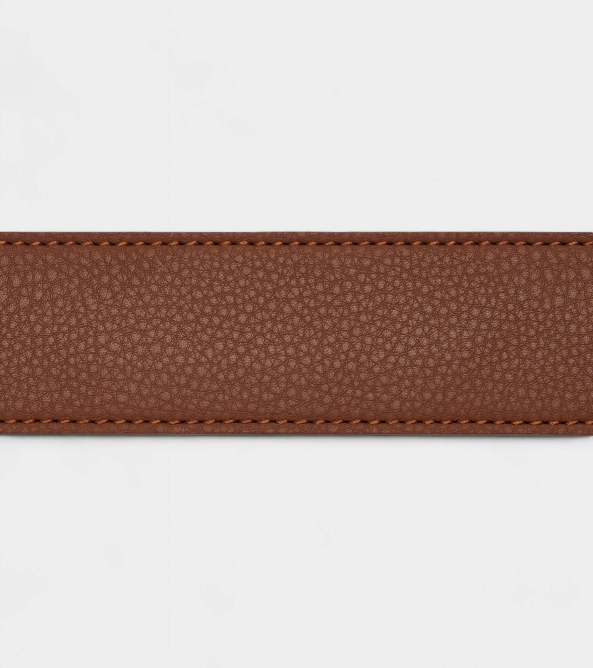 Marley Vegan Bio-Based Bamboo Classic belt in brown