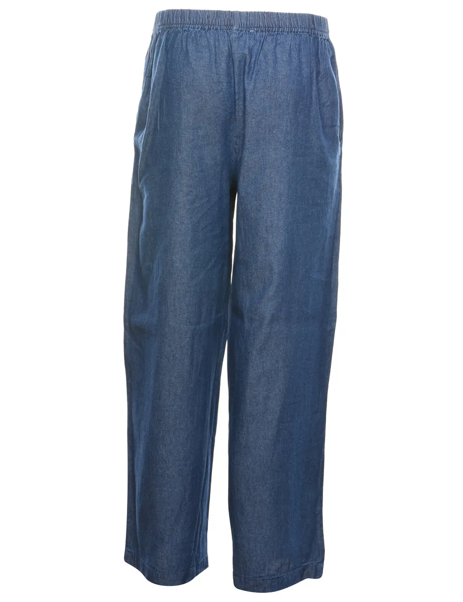 Medium Wash Denim Trousers - W28 L30