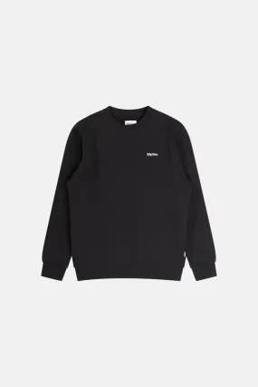 Men's Brand Fleece Crew - Black