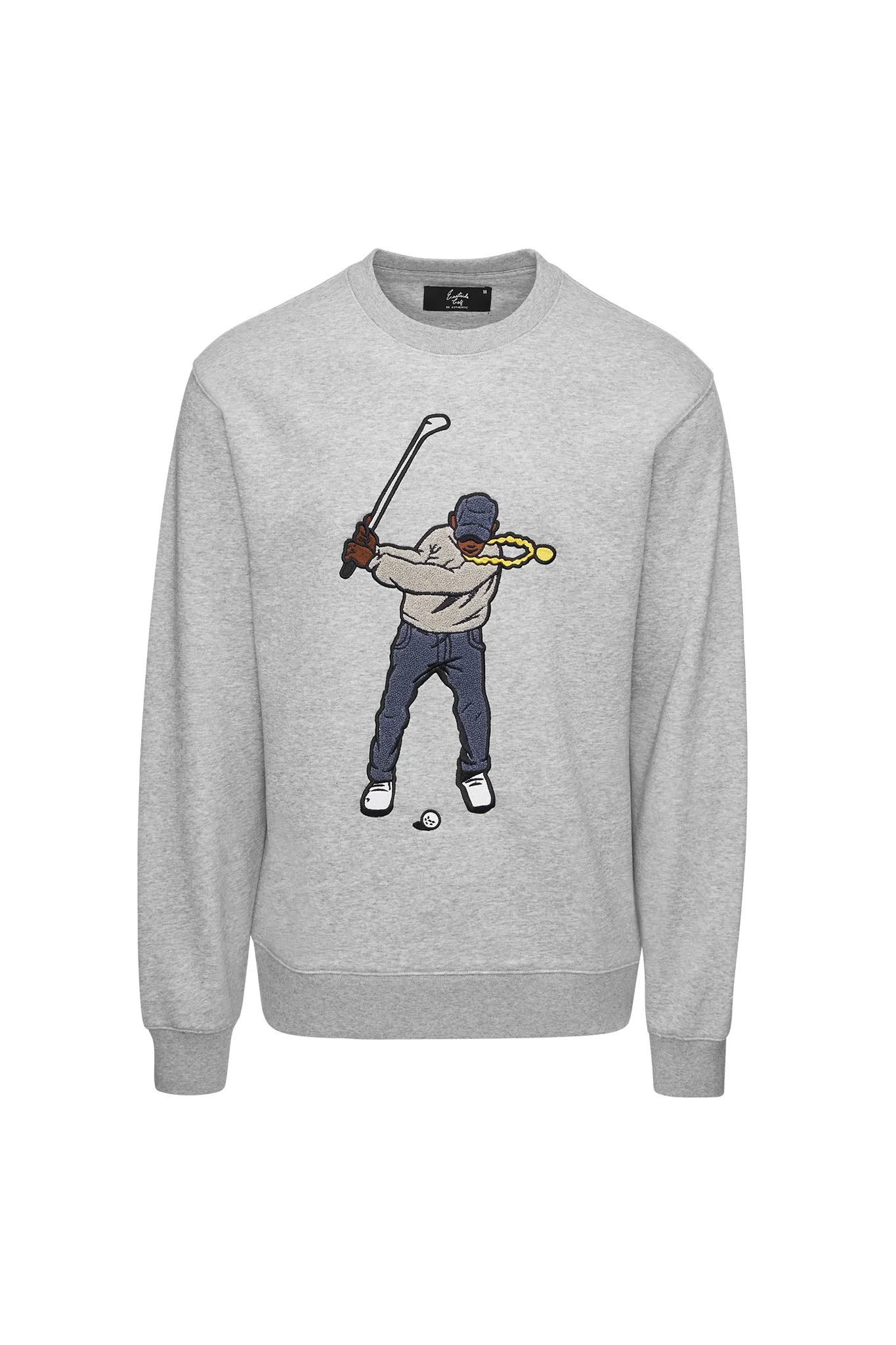 Men's Core Fleece Crew Swingman Heather Grey