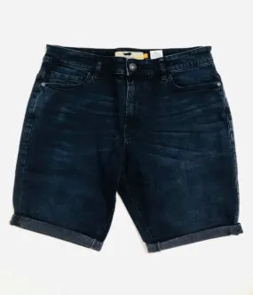 Mens Indigo Denim Shorts