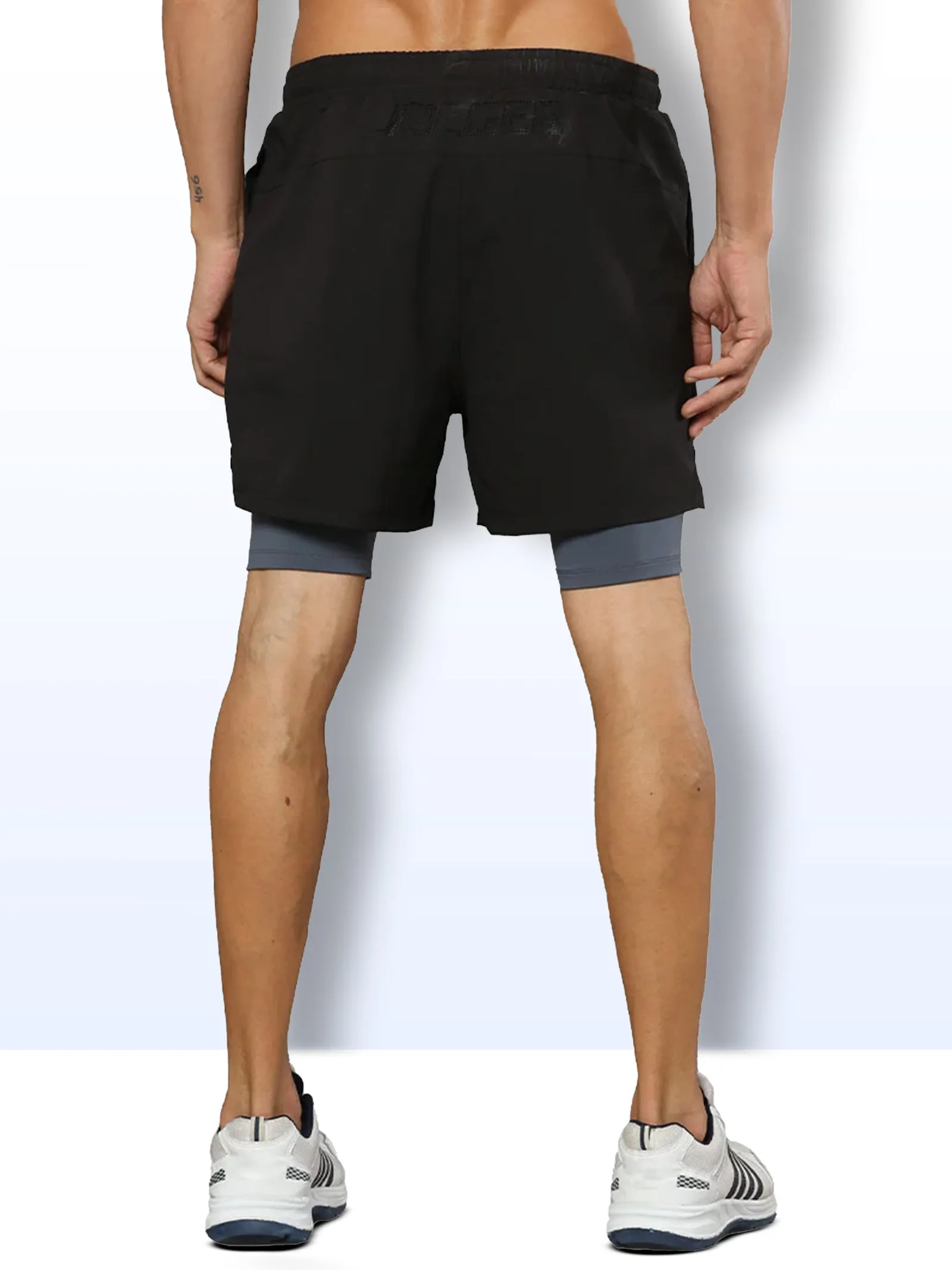 Men's Performance Workout Shorts with Inner Tights