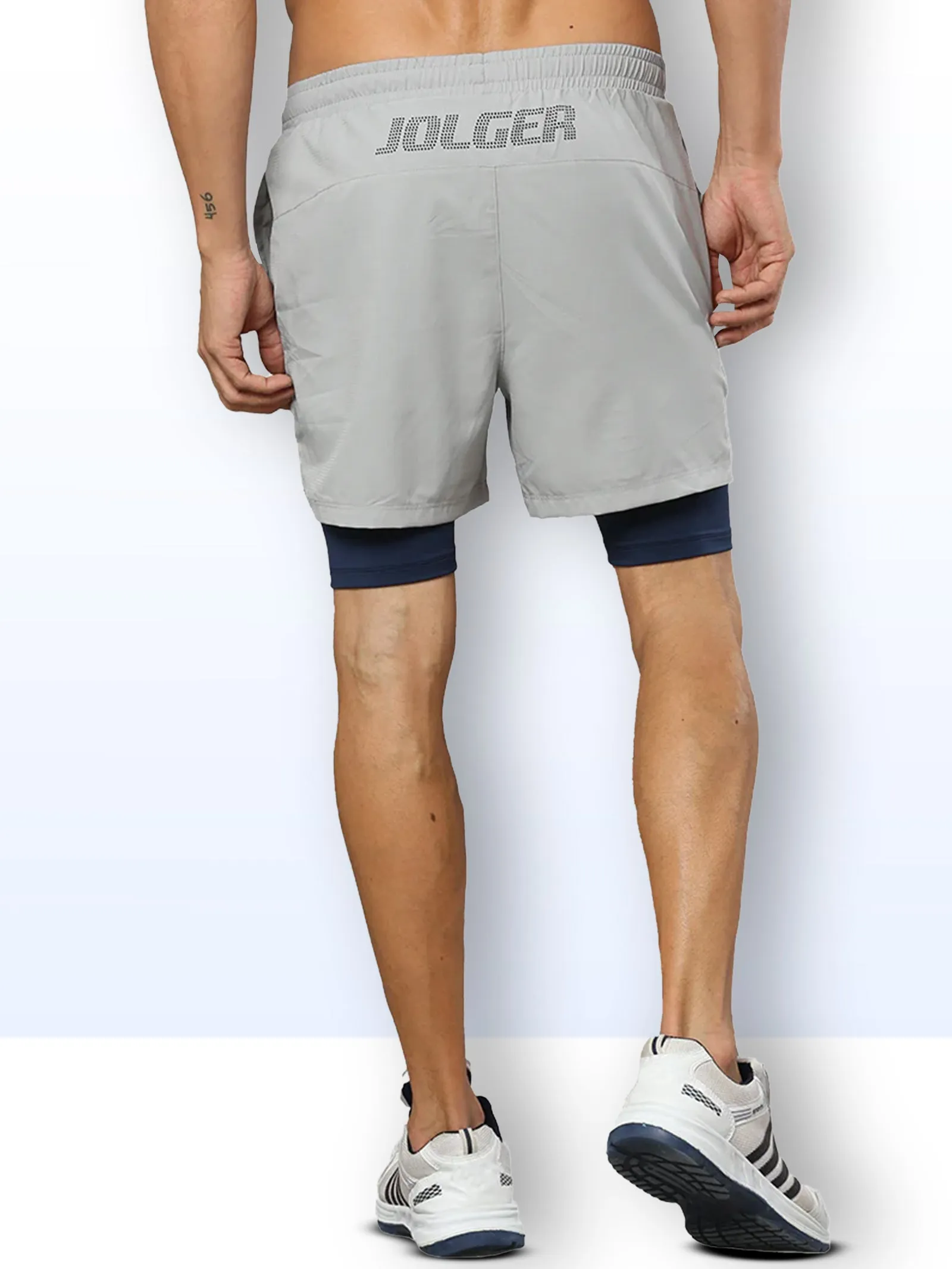 Men's Performance Workout Shorts with Inner Tights