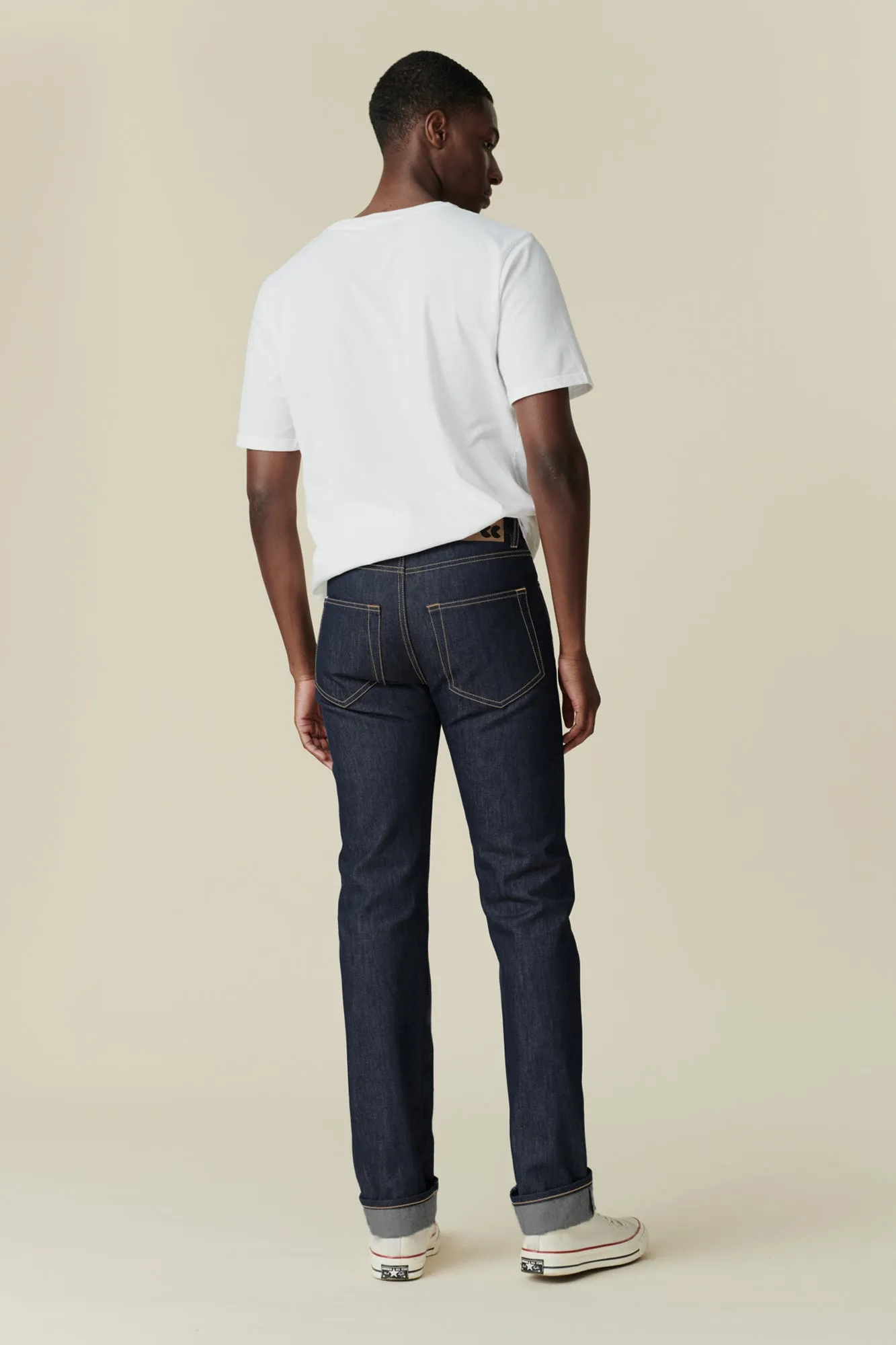 Men's Straight Cut Jeans - Indigo