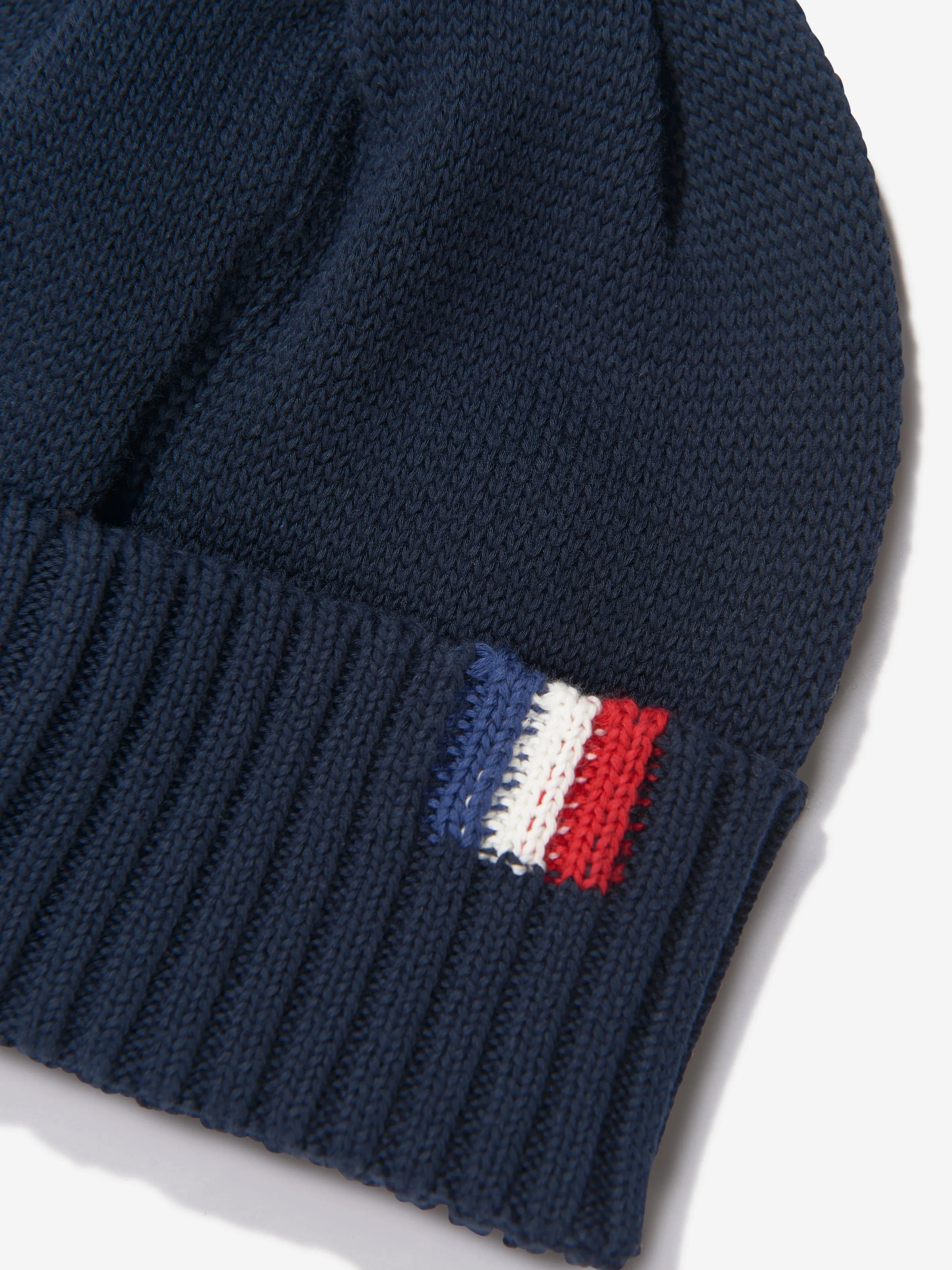 Moncler Enfant Boys Beanie Hat in Navy