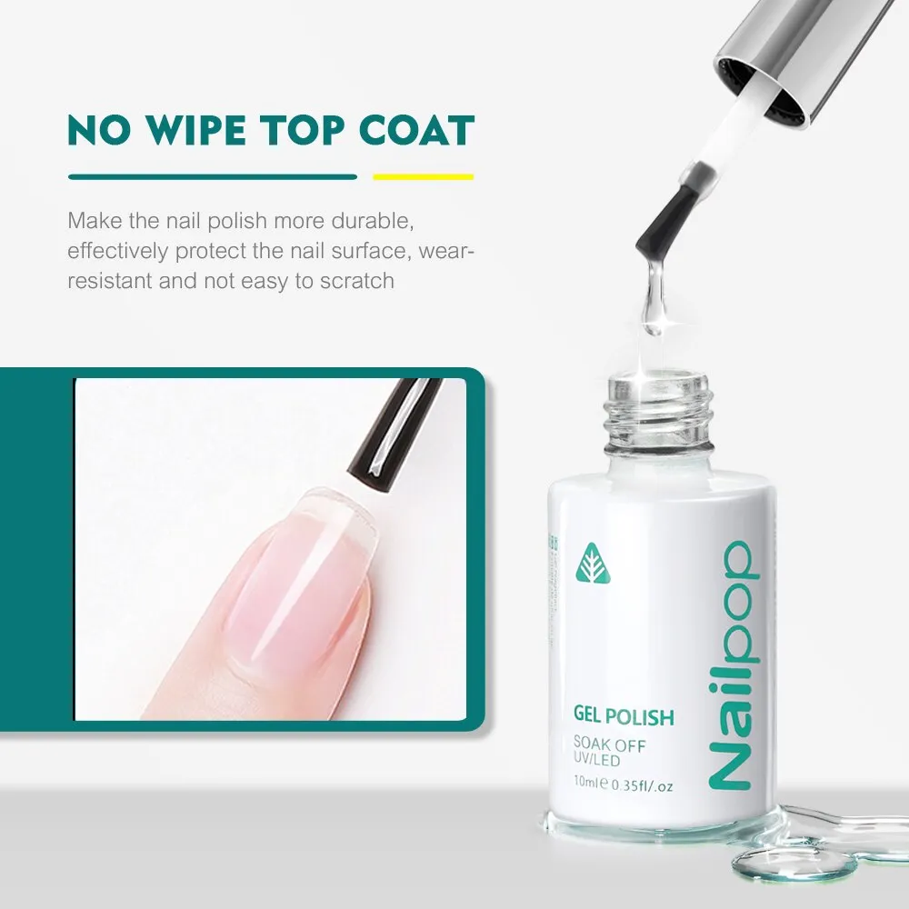 NAILPOP No Wipe Top Coat