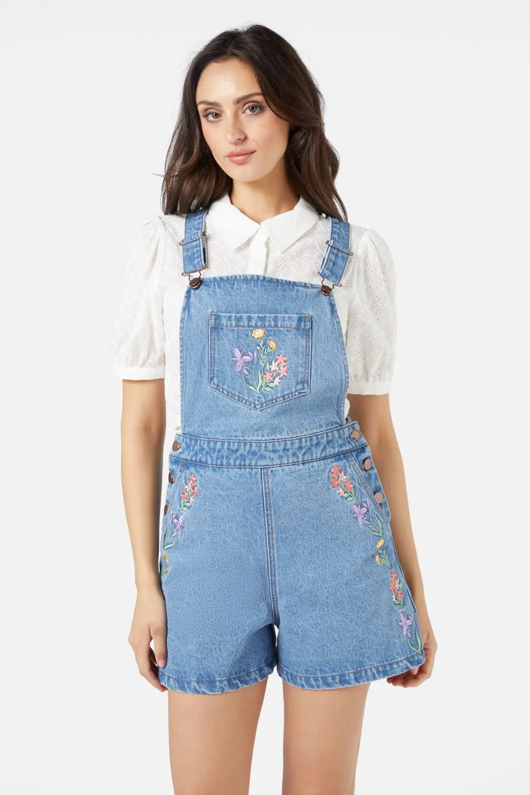 Native Lilly Short Overall