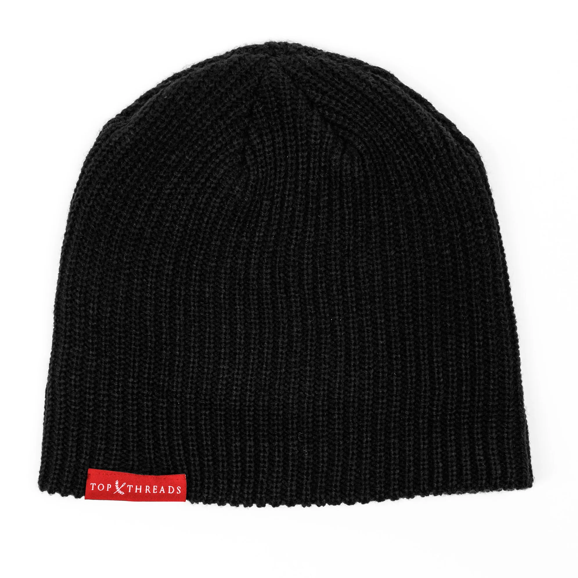 NEVER LOSE Knit Beanie- Black