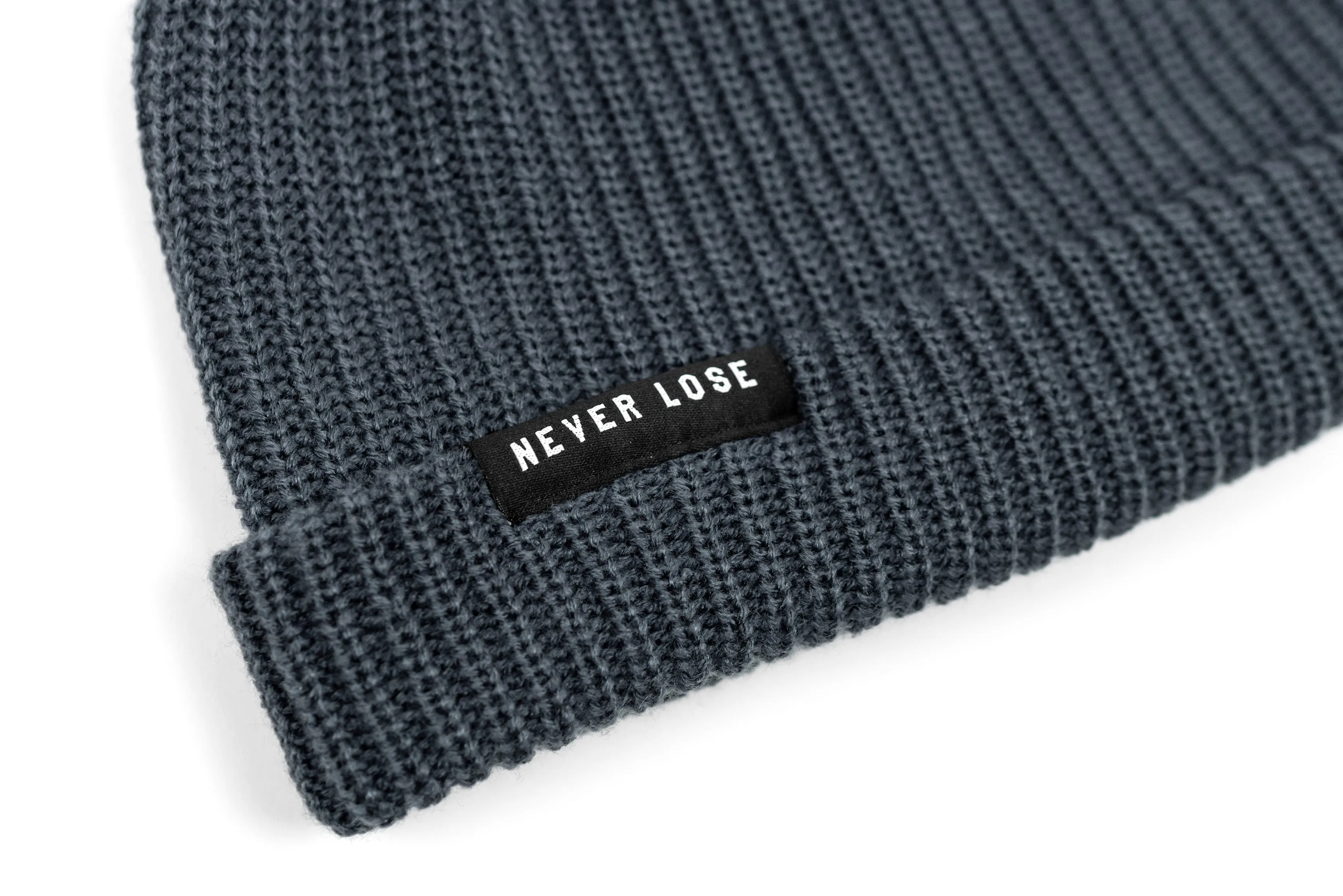 NEVER LOSE Knit Beanie- Harbor Blue