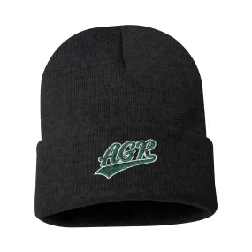 New! AGR Signature Charcoal Beanie