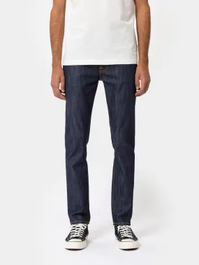 Nudie Jeans Co - Thin Finn Dry Ecru Embo - Jean Slim Brut