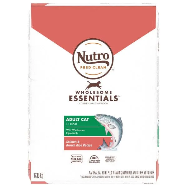 Nutro Wholesome Essentials Salmon & Brown Rice Adult Dry Cat Food