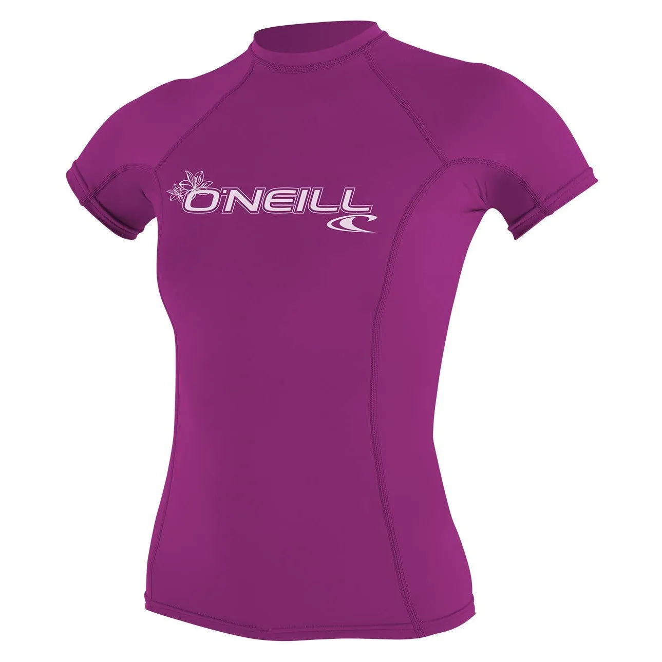 O'Neill Women's Basic Skins Short Sleeve Rash Guard