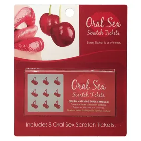 Oral Sex Scratch Tickets For Couples