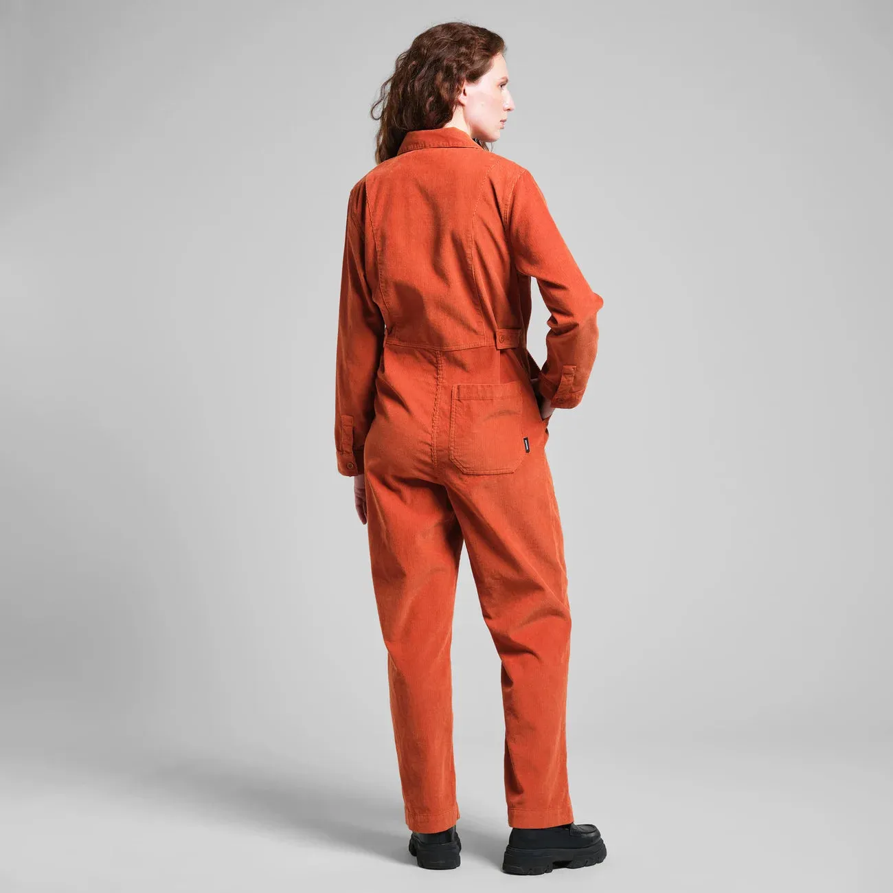 Overall Docksta Corduroy - Cinnamon Orange