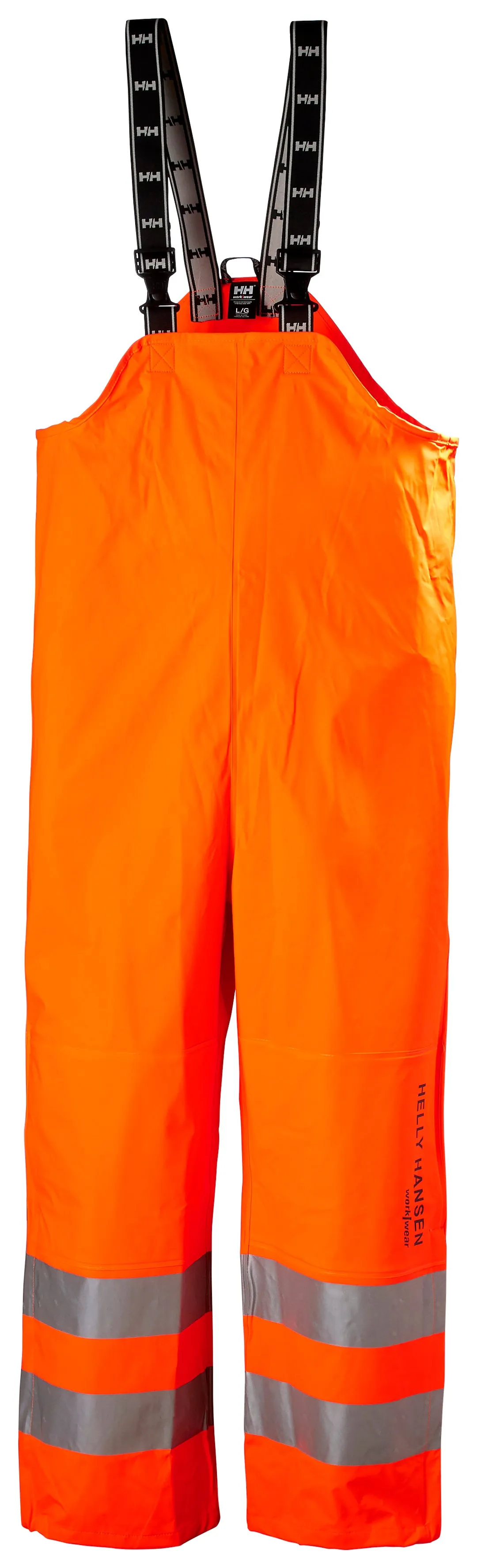 Overalls - Helly Hansen Alta Rain Bib Overall, Orange / Yellow, Sizes XS-4XL, 70570