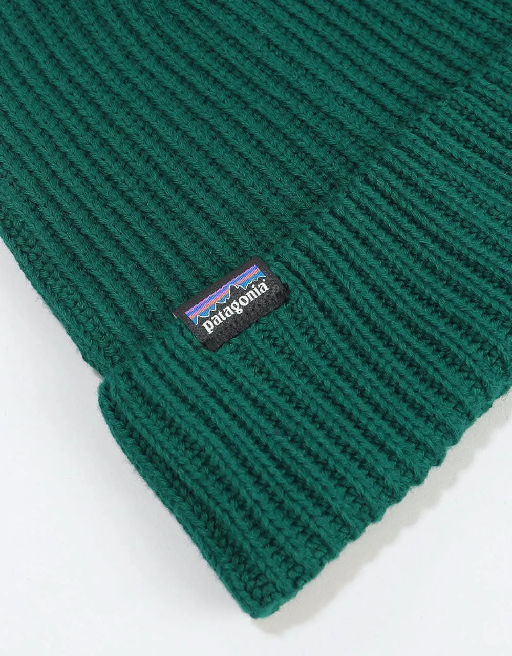 Patagonia Fisherman Rolled Beanie - Piki Green