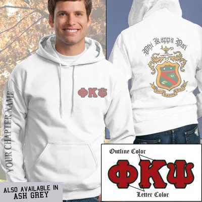 Phi Kappa Psi Crest Hoodie - G185 - SUB