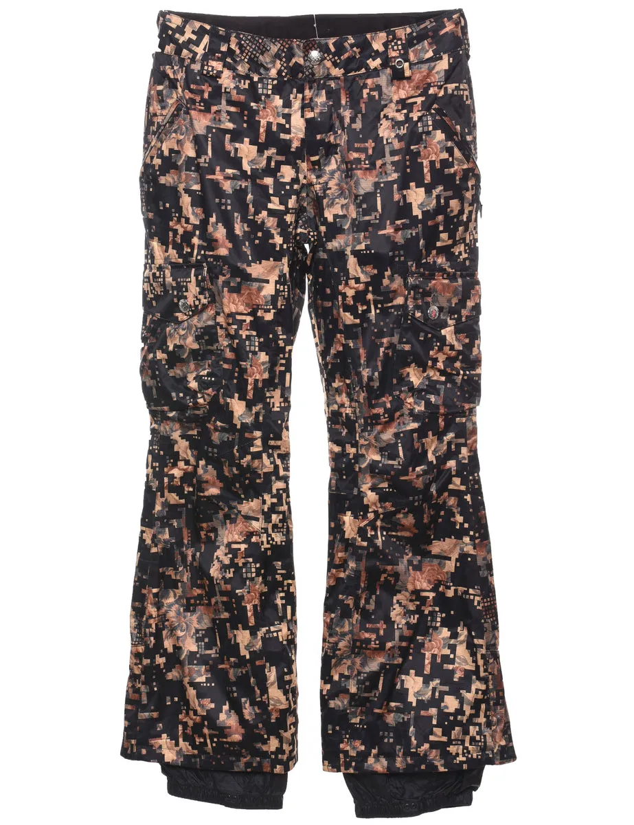 Pixel Print Burton Ski Trousers - W32 L30