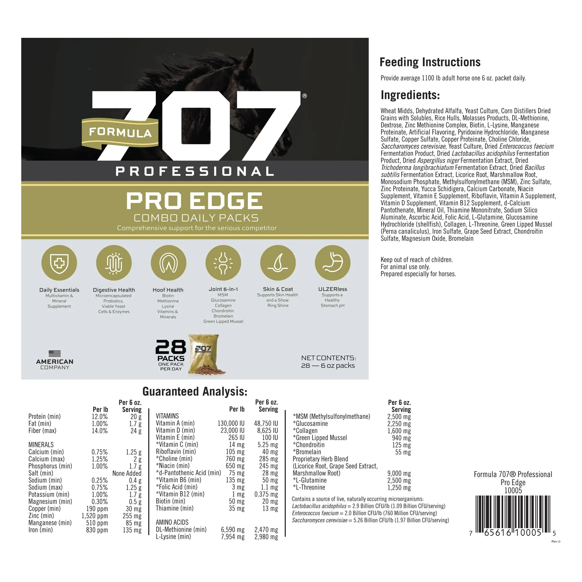 Pro Edge Combo Daily Packs