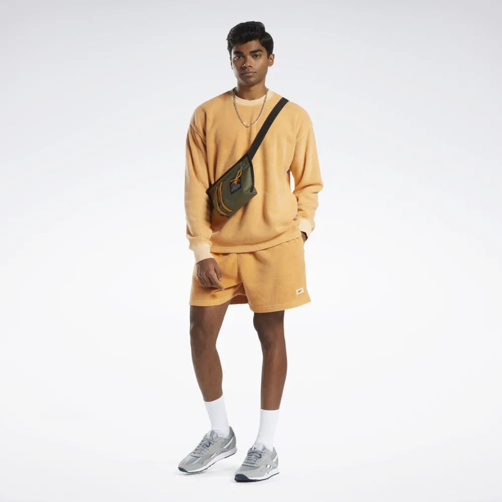 Reebok Apparel Men Classics Natural Dye Crew Sweatshirt PEAFUZ