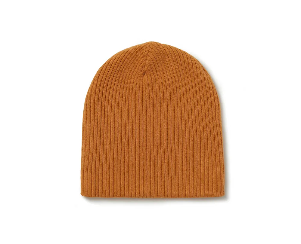 Ribbed Cashmere Beanie