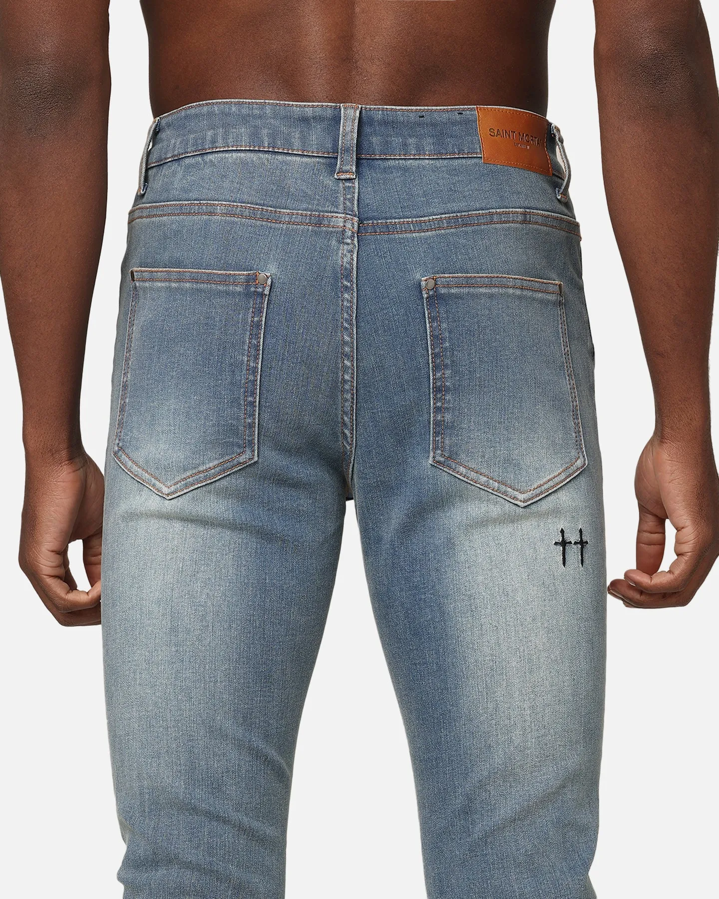 Saint Morta Rage Summum Jeans Superwash Blue