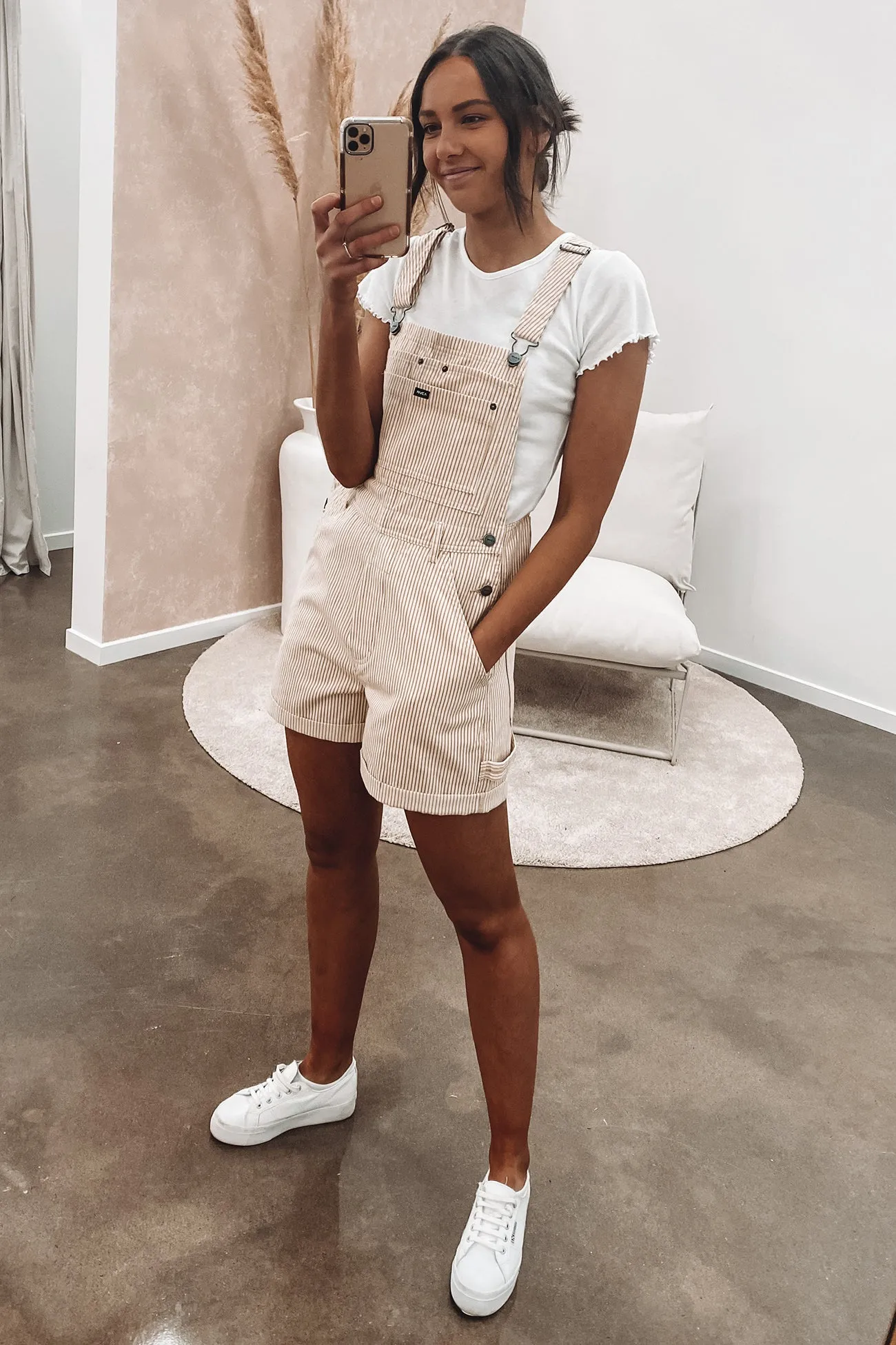 Sloucher Denim Overall Sunshine