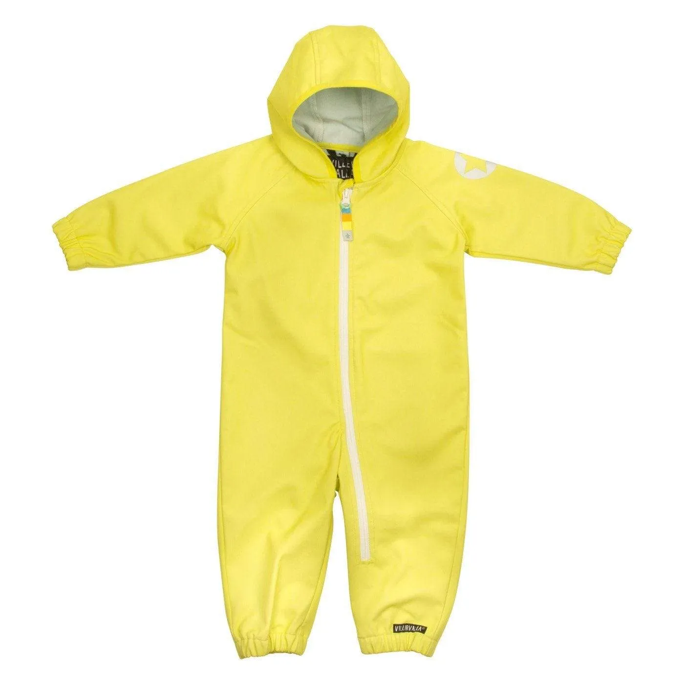 Softshell Waterproof Breathable One Piece Overall Suit: Lemonade Yellow