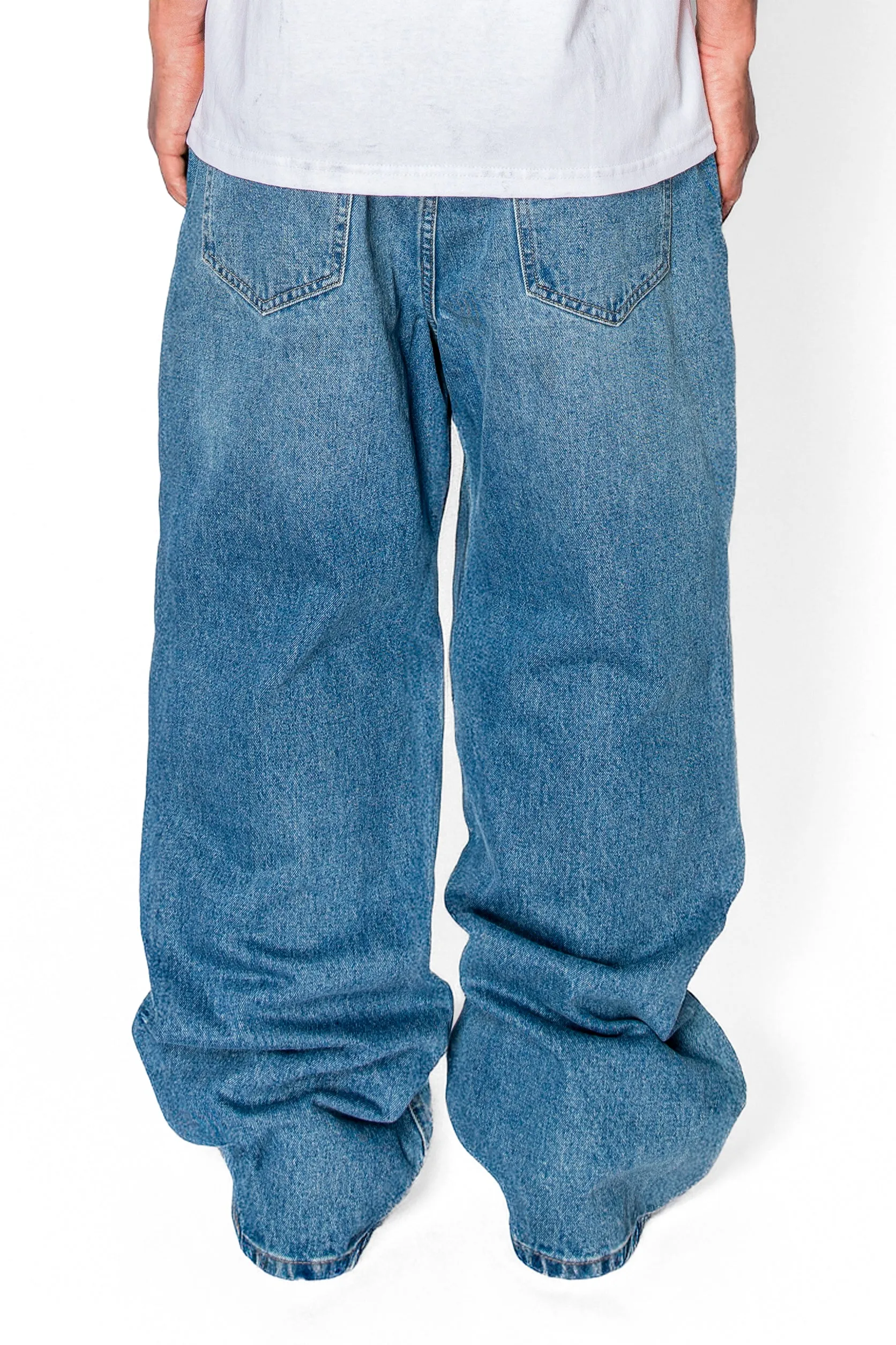 Super Wide Bottom Baggy Jeans