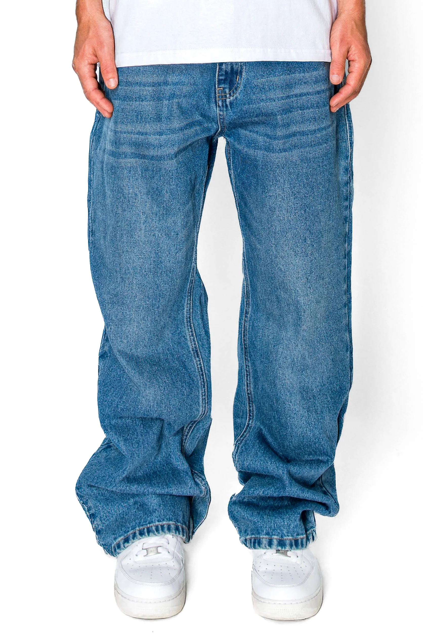 Super Wide Bottom Baggy Jeans