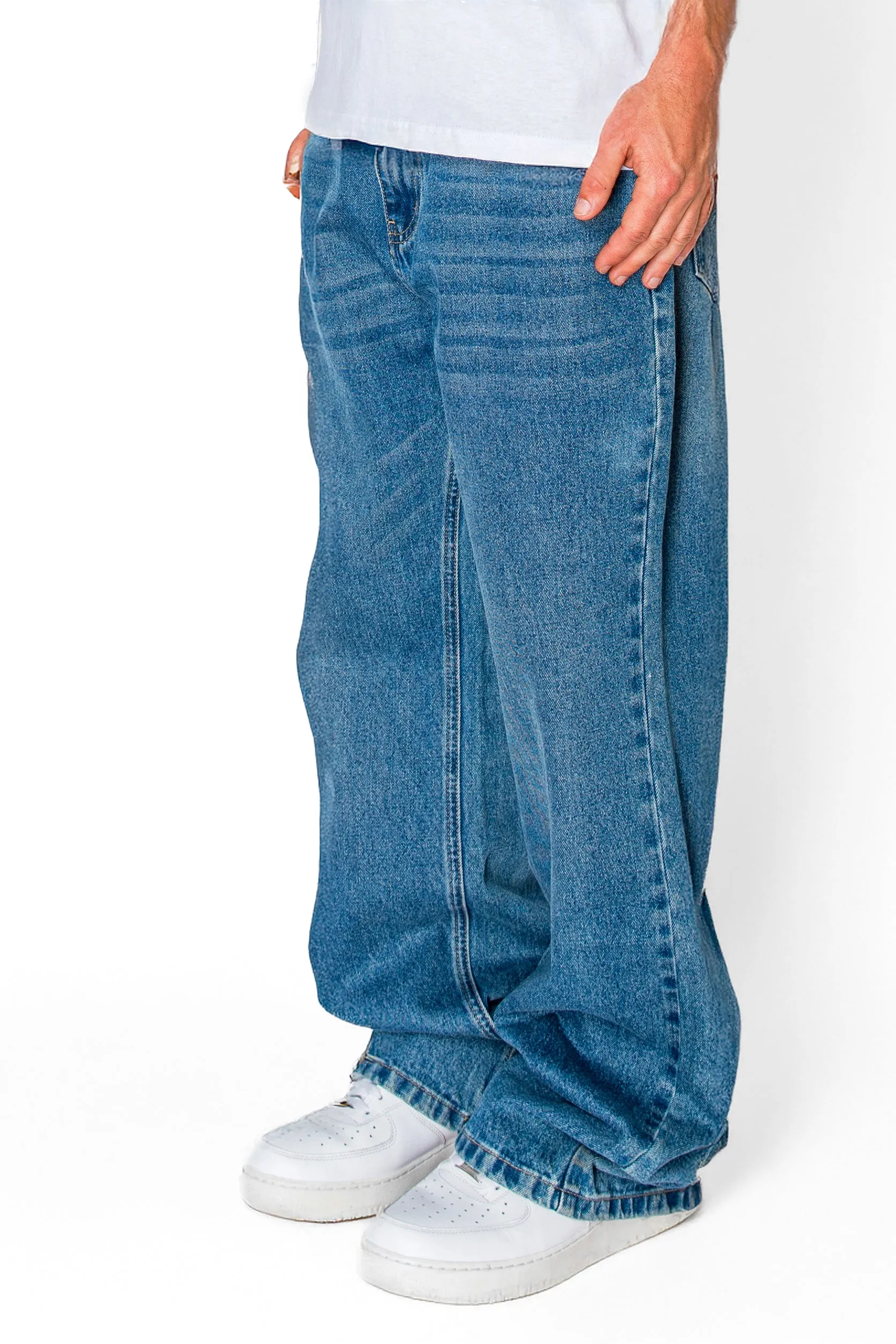 Super Wide Bottom Baggy Jeans