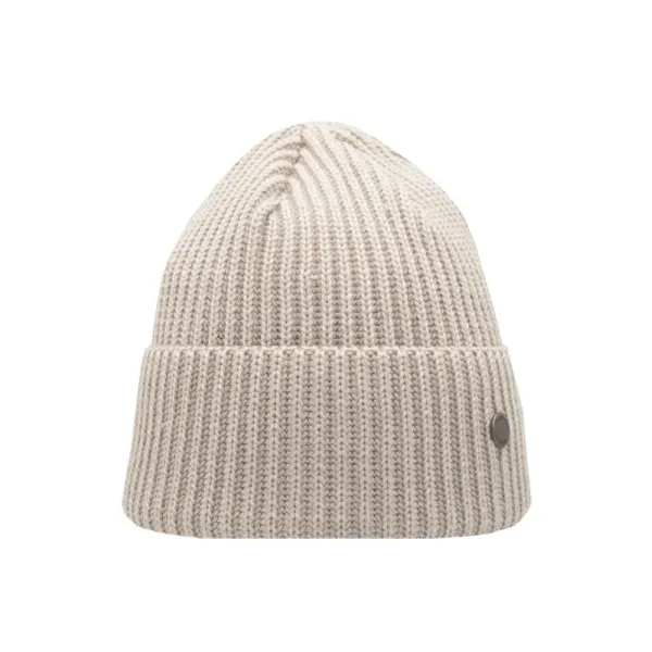 Superyellow Hannah Vanilla Merino Wool Beanie (Unisex)