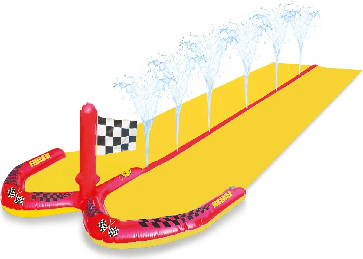 Swim Essentials water slide inflatable | Racing