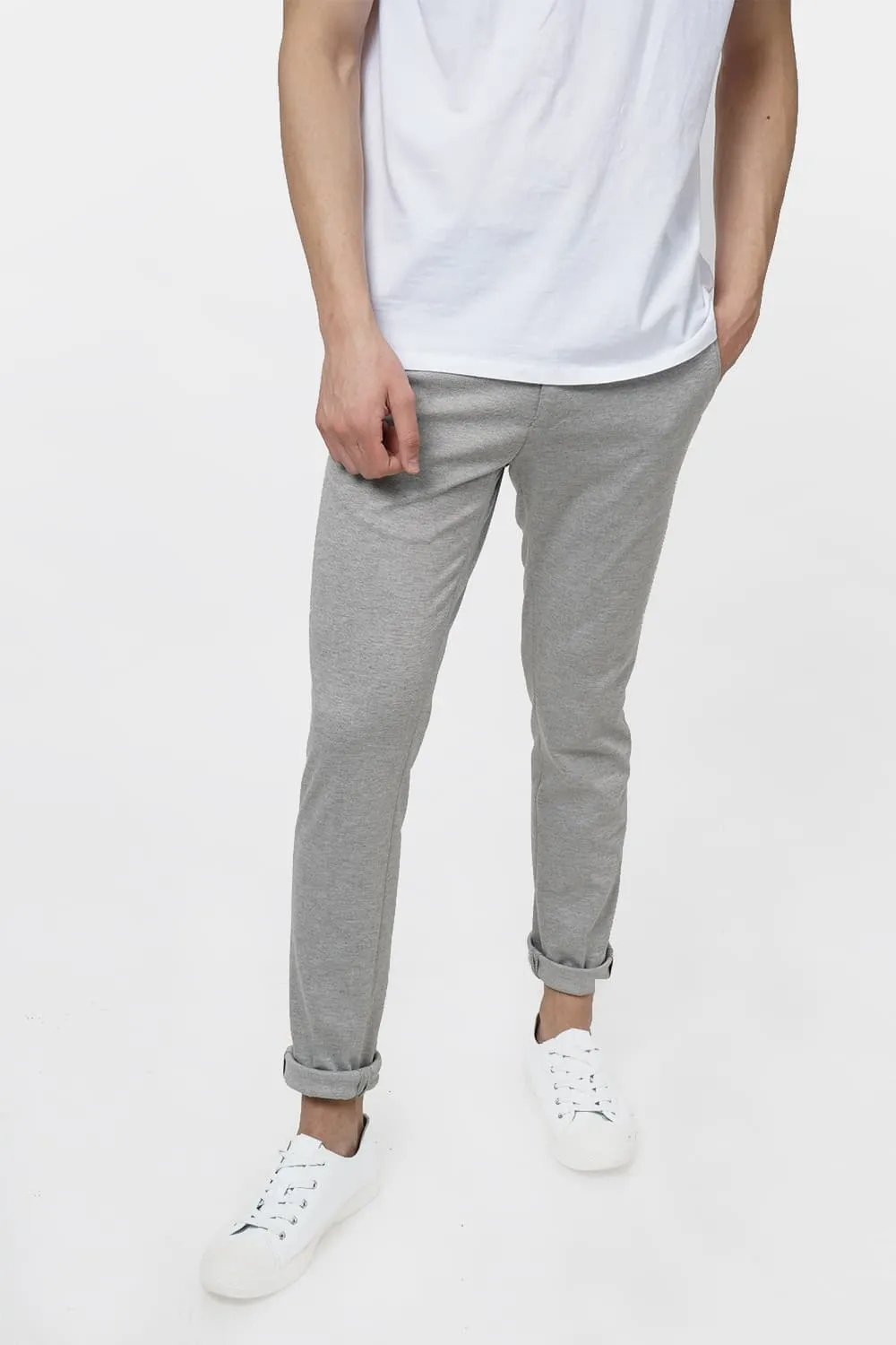 Tapered Fit Knitted Trouser