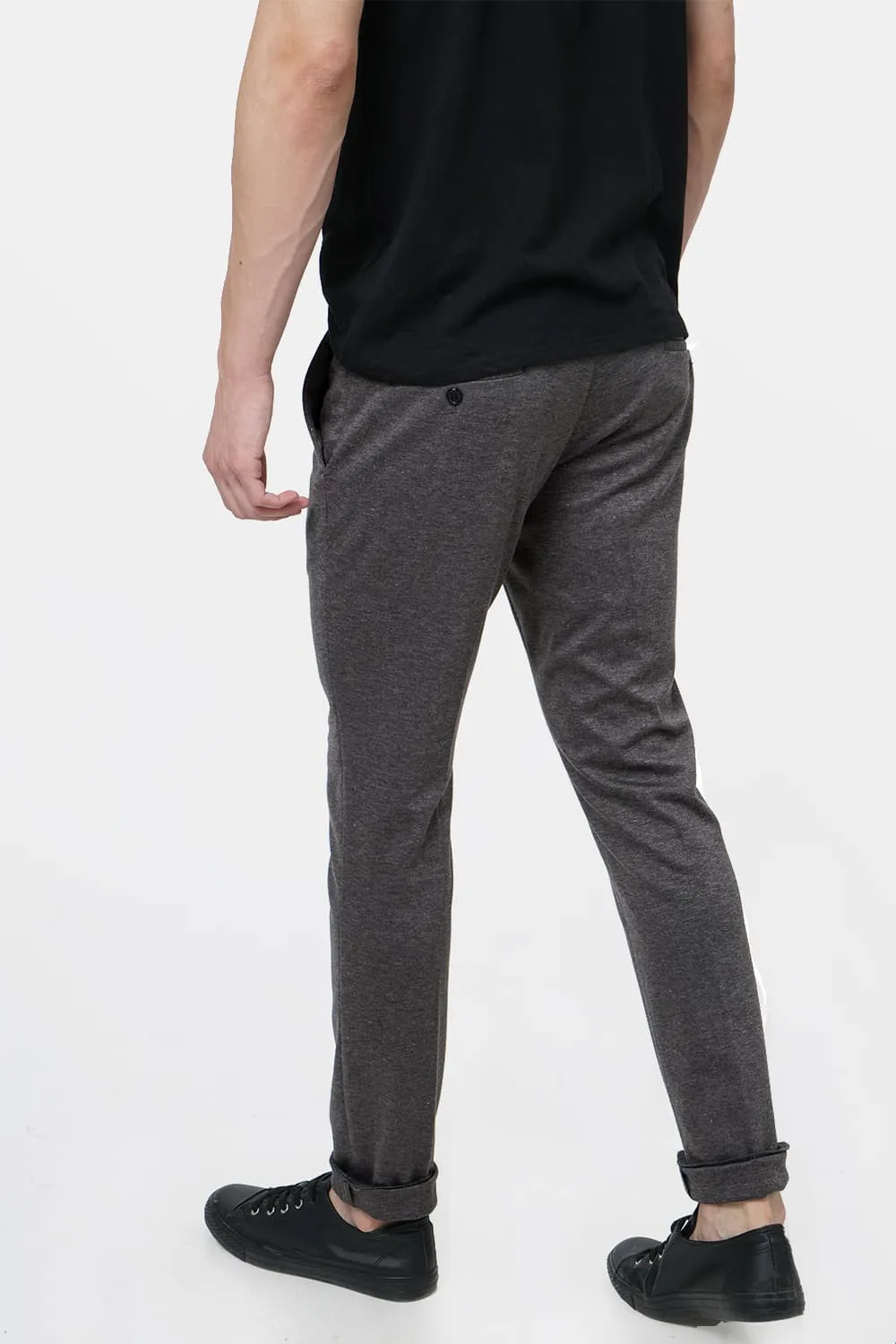 Tapered Fit Knitted Trouser