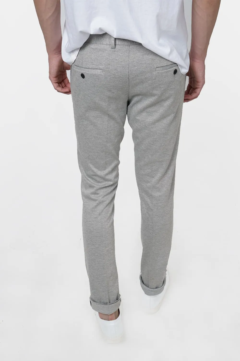 Tapered Fit Knitted Trouser