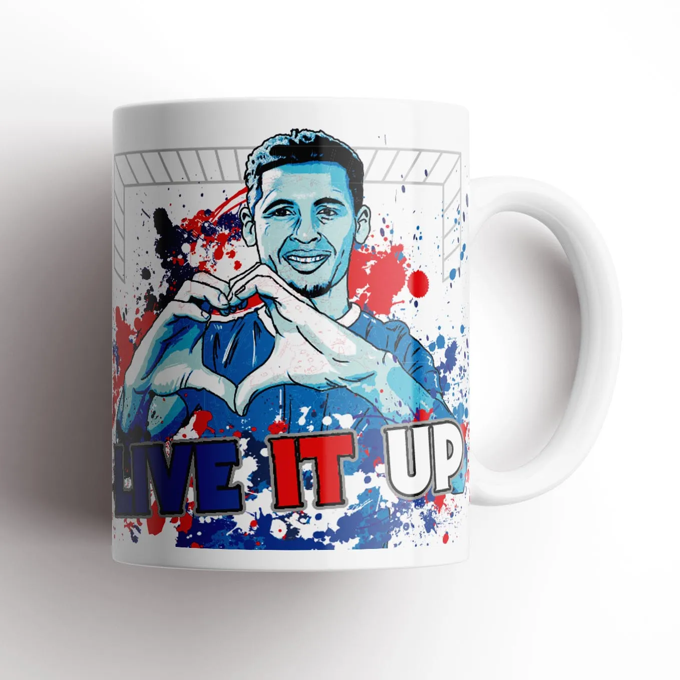 Tavernier Live It Up Rangers Mug