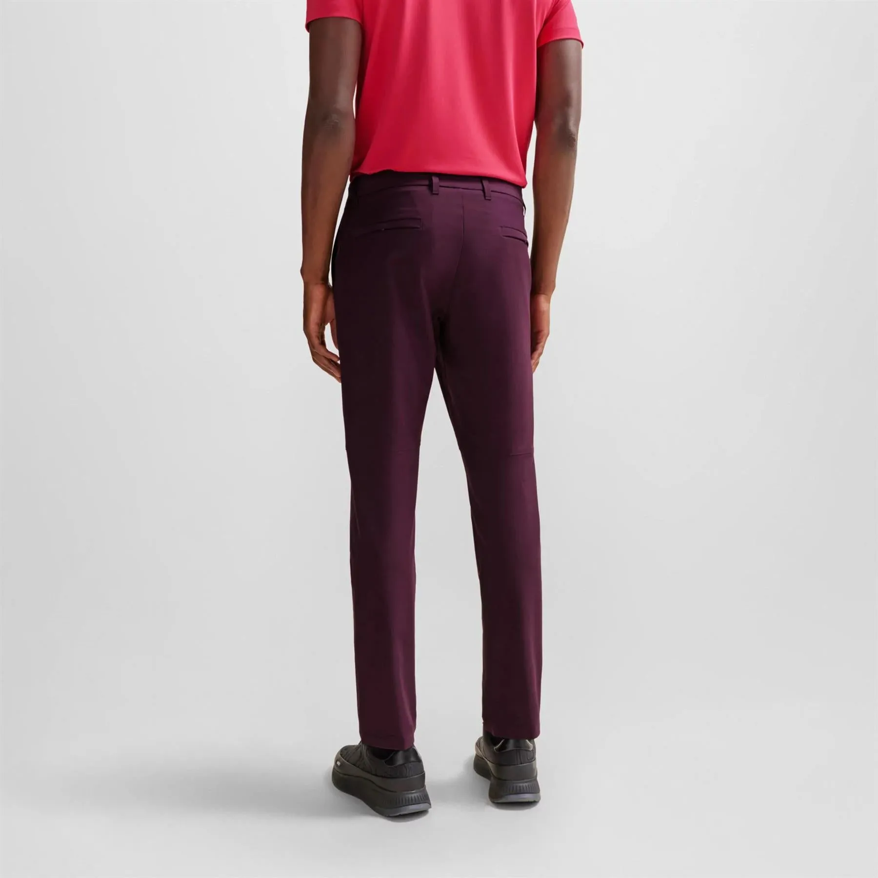 T_Commuter-Slim Trousers Open Pink - SS24