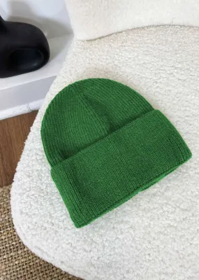 Tenby Beanie Hat in Forest Green