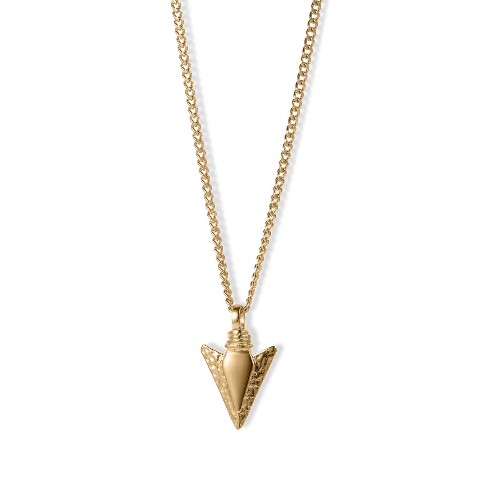 The Gold Arrow Pendant - Essentials Collection