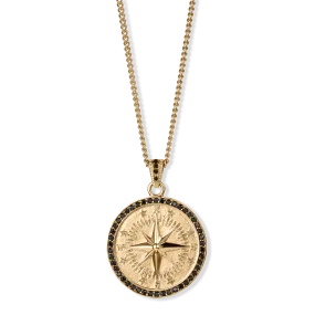 The Gold Compass Pendant - Essentials Collection