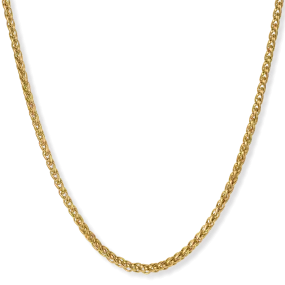 The Gold Wheat Necklace - Essentials Collection