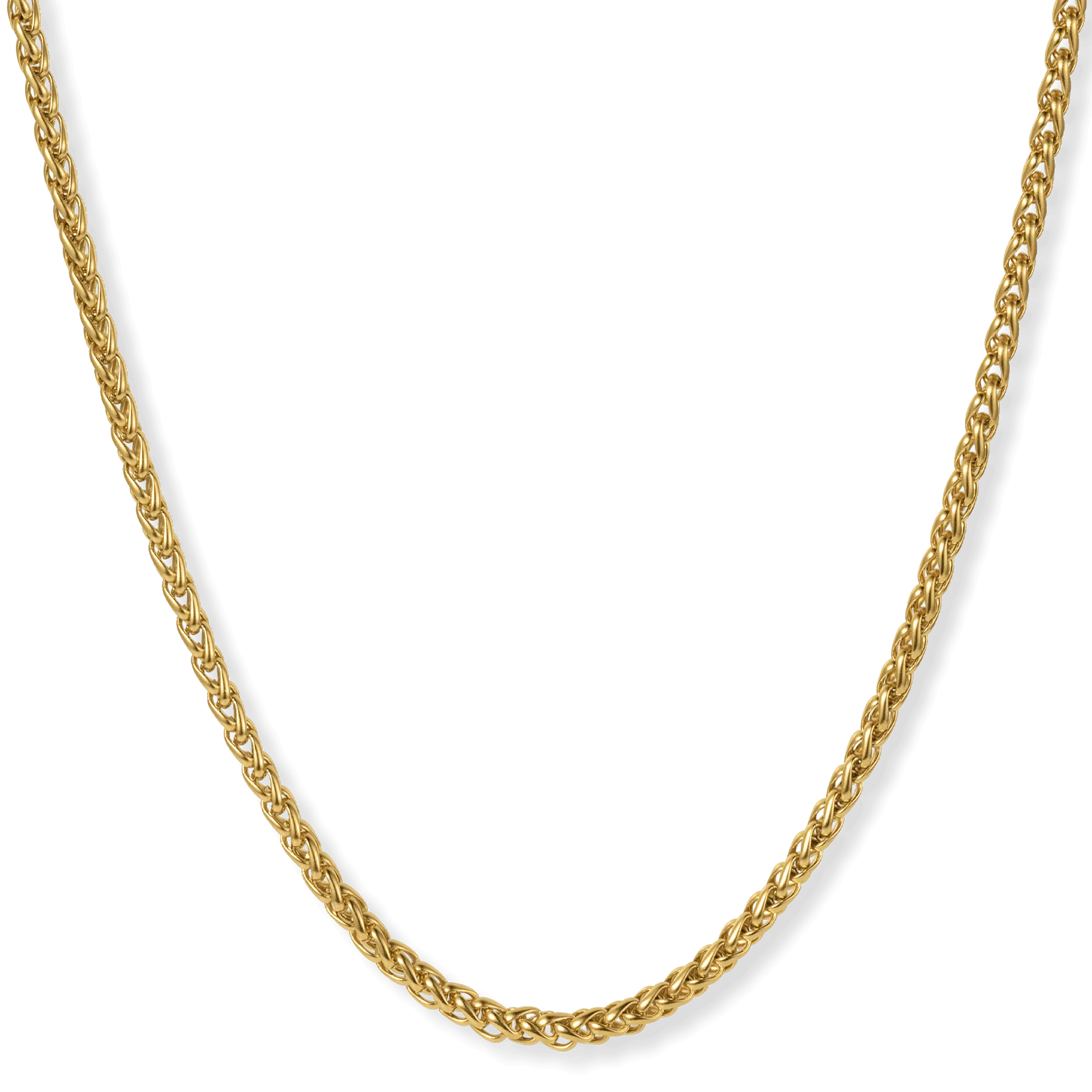 The Gold Wheat Necklace - Essentials Collection