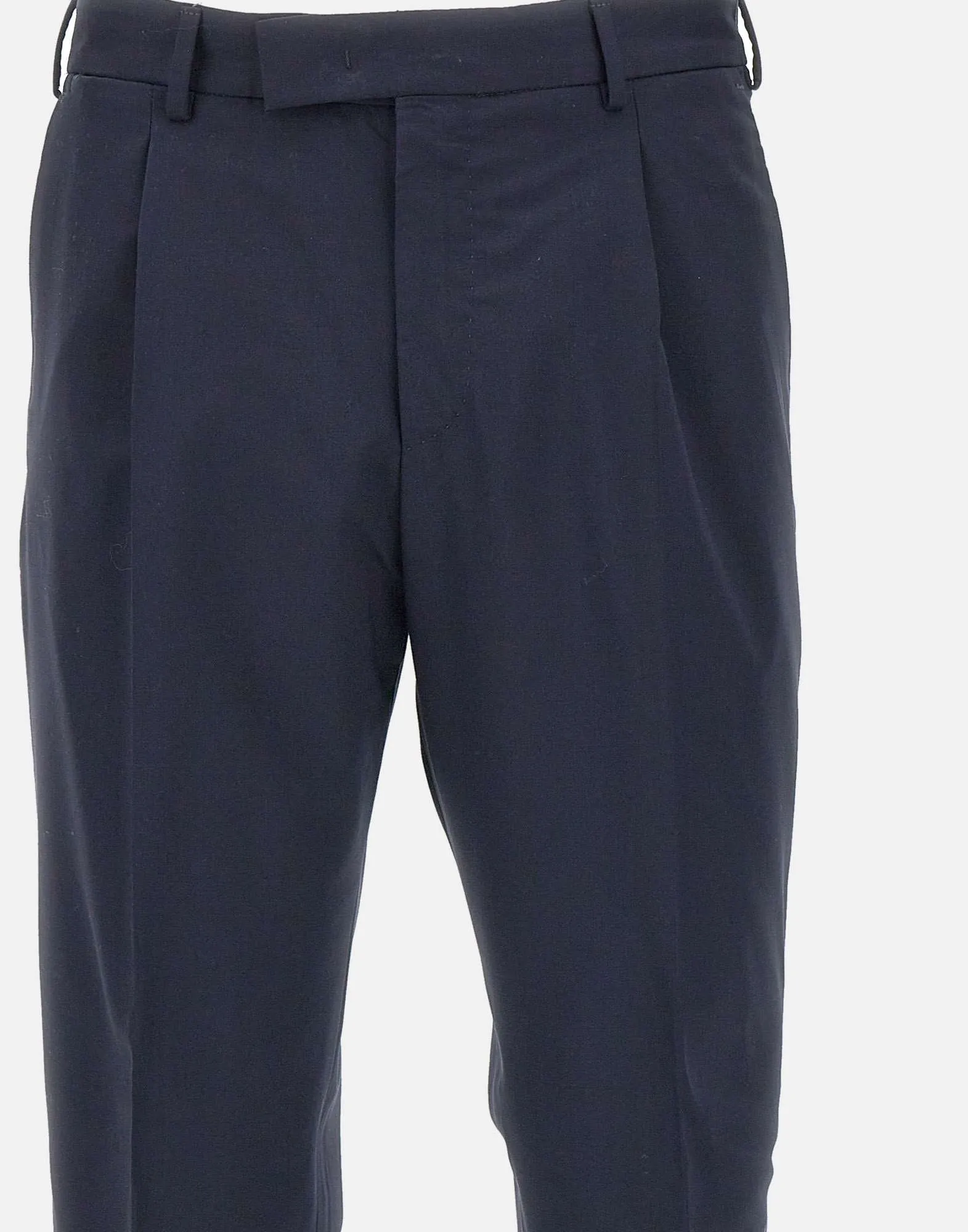 The Rebel Blue Slim Fit Trousers