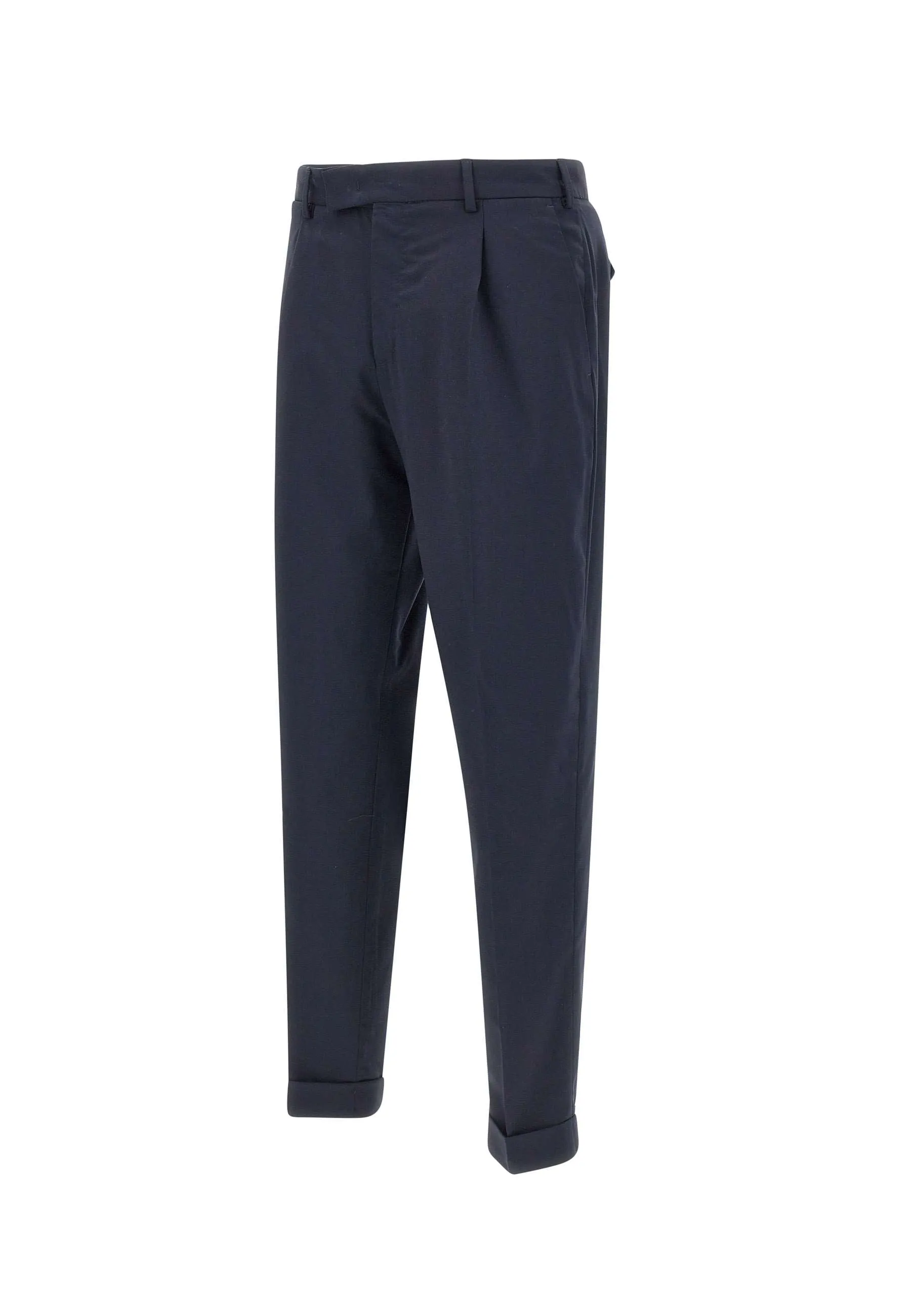 The Rebel Blue Slim Fit Trousers